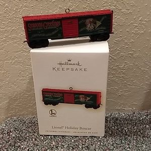 ⬇️🤩⬇️Lionel Holiday Boxcar Ornament
